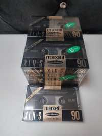 Nowe kasety magnetofonowe Maxell Sony Basf