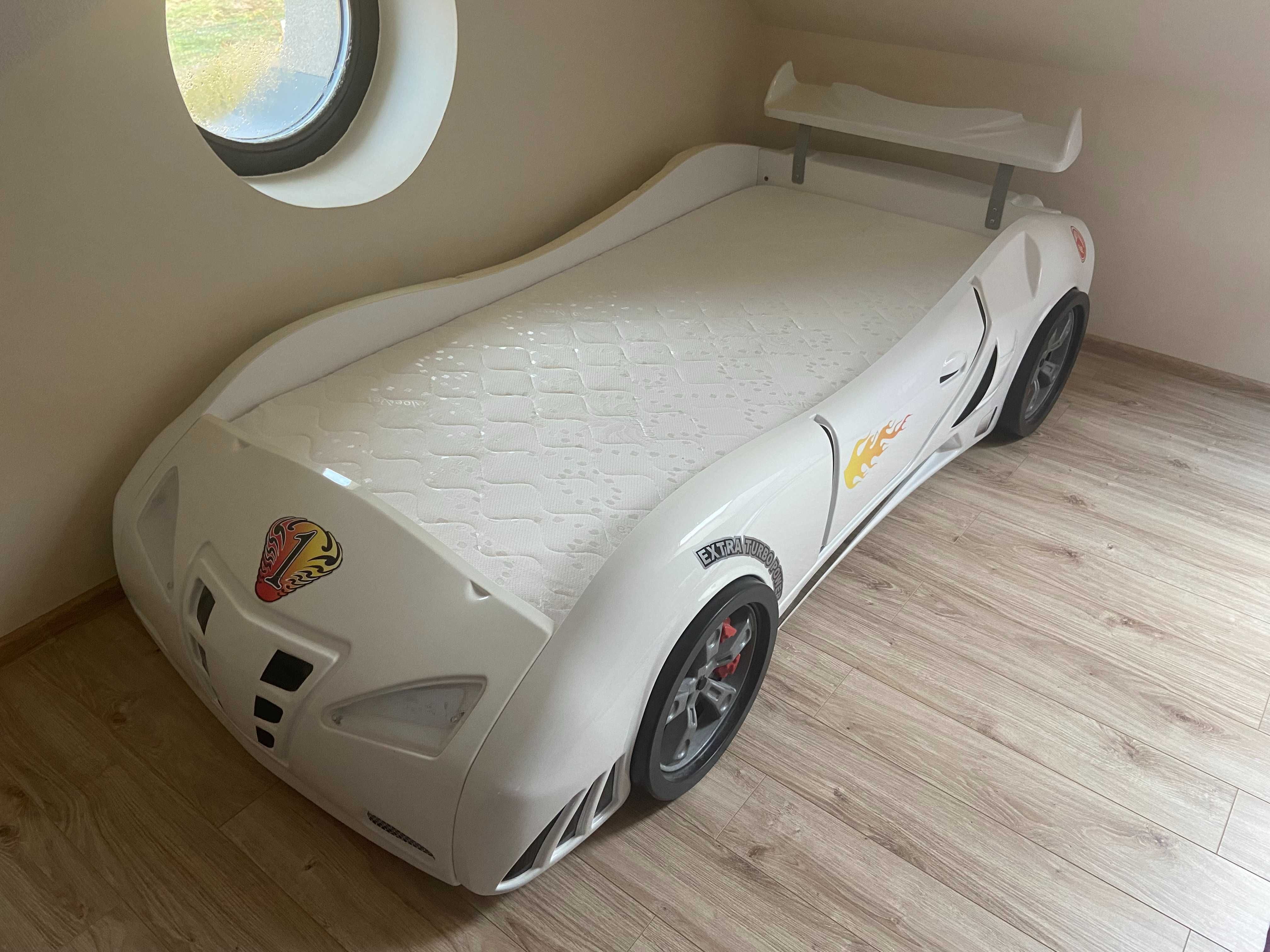 Łóżko dziecięce samochód sportowy