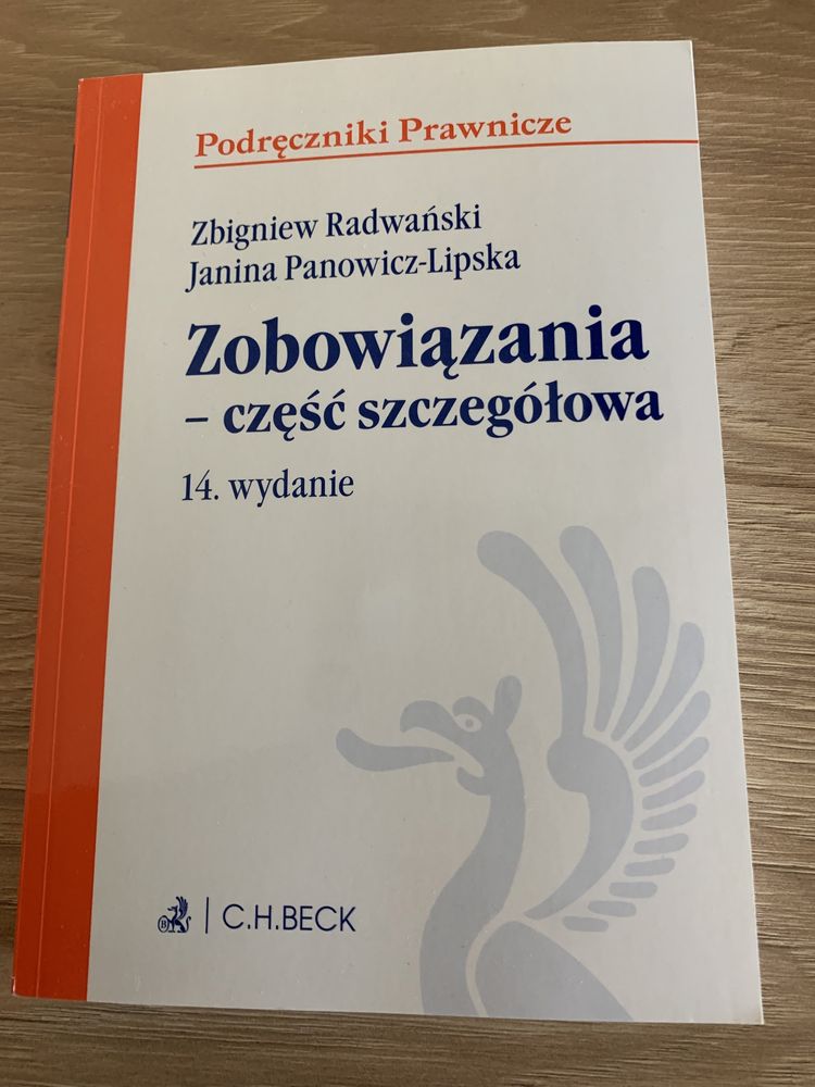 Prawo cywilne zobowiązania część szczegółowa C.H Beck