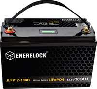 Litowy Akumulator Enerblock LiFePo4 100Ah 12V JLFP