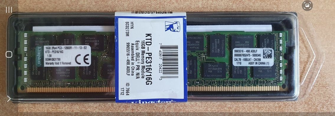 Pamięć DDR3 16GB Kingston