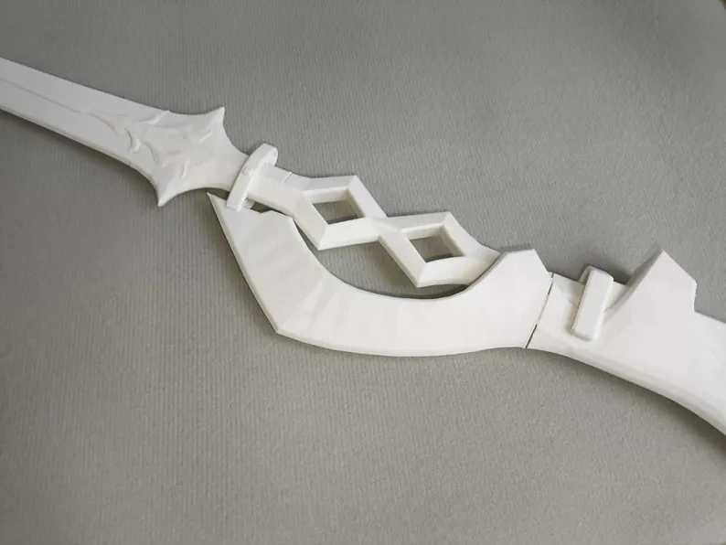 Wuthering Waves (WUWA) Lupa lança para cosplay / prop arma