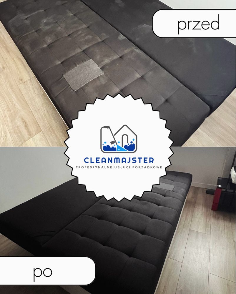 CleanMajster Legnica - pranie tapicerki meblowej, dywanów, wykładzin