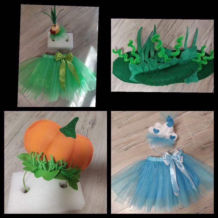 Костюм диня кавун білочка коза горох хмаринка огірок гарбуз їжачок