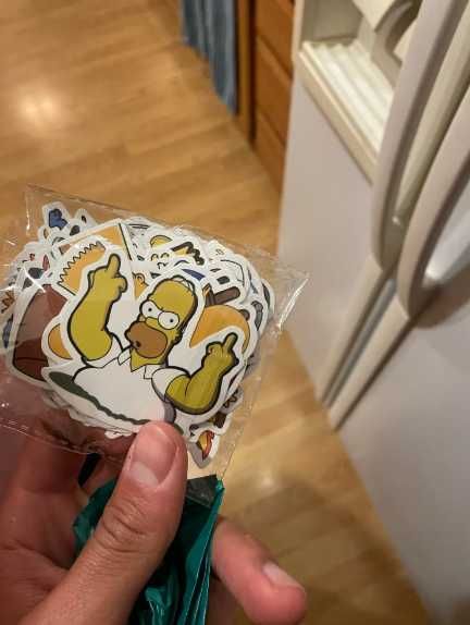 Simpsons-Autocolantes,Stickers