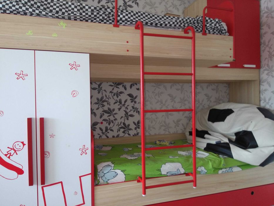 Дитяча кровать. Двоярусне ліжко. Двоповерхова кровать. Дитяче ліжко. Д