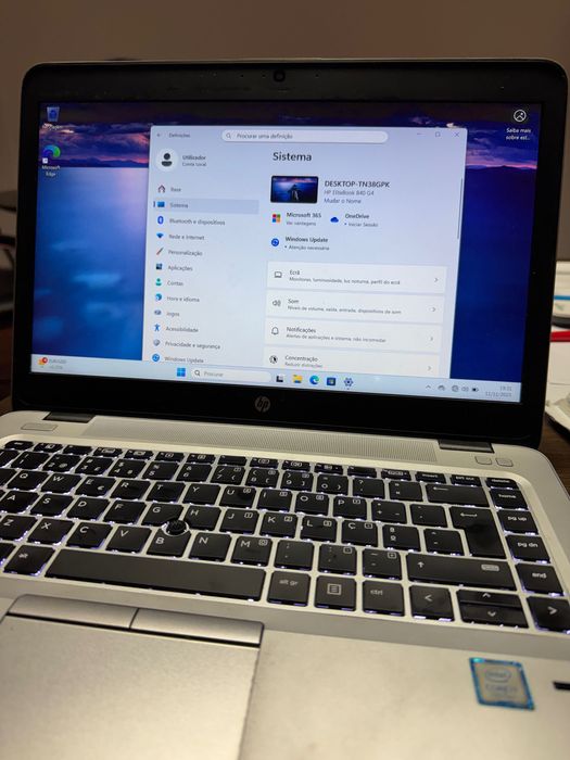 HP EliteBook 840 G4 i7 com Windows 11