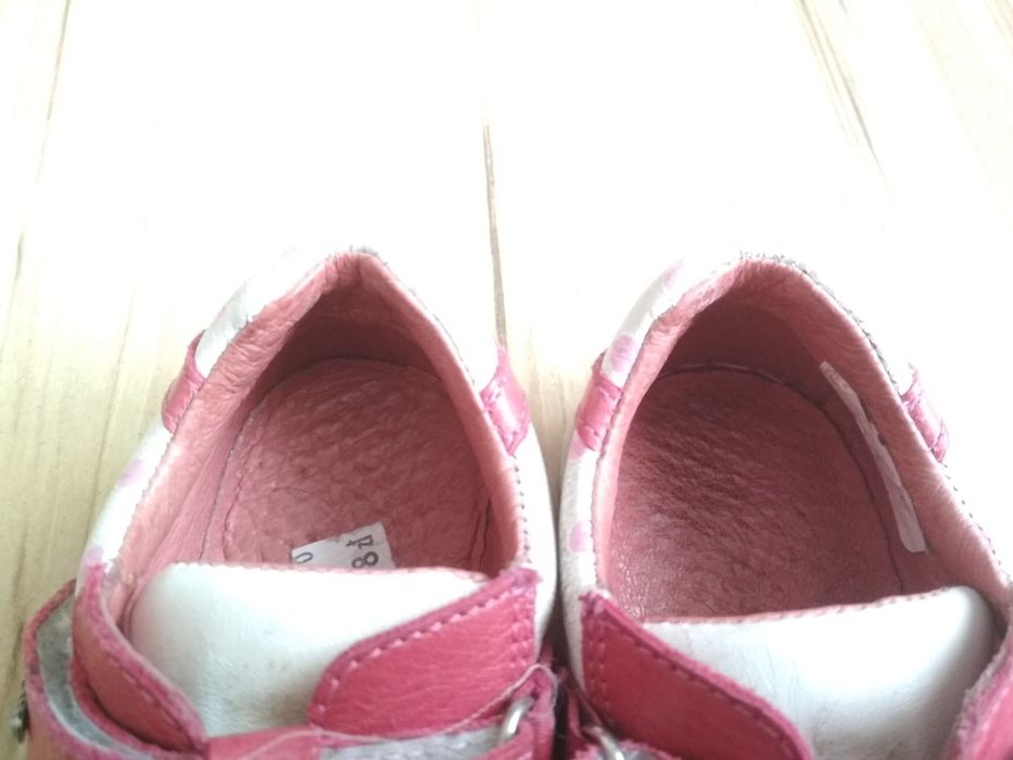 Buty buciki dziewczęce skórzane rozmiar 27 firmy Falcon