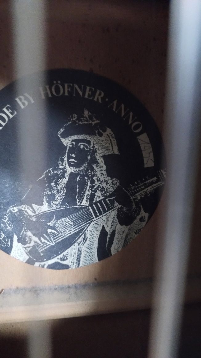 Höfner gitara klasyczna 1975