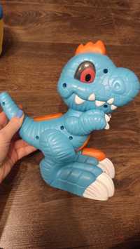 Dinozaur, zabawka interaktywna z dźwiękiem