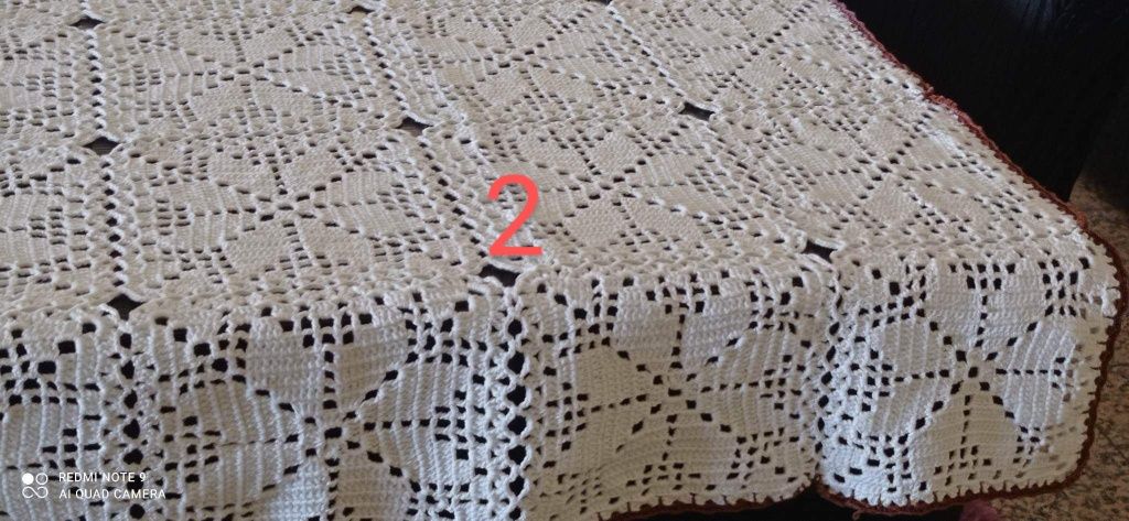 Toalhas de Mesa em crochet e rendadas