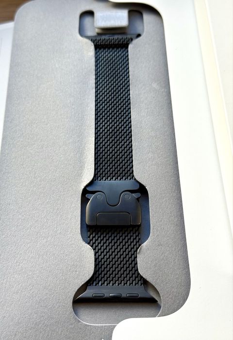 Годинник Apple Watch Ultra 2 49mm Black Titanium Milanese Loop акб 99%