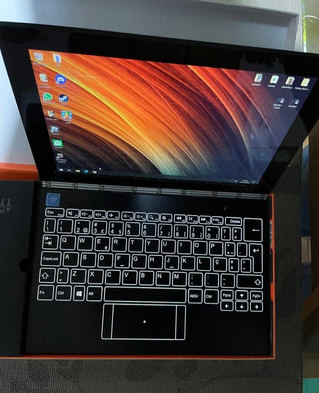 Portátil notebook Lenovo Yoga Book YB1-X91F