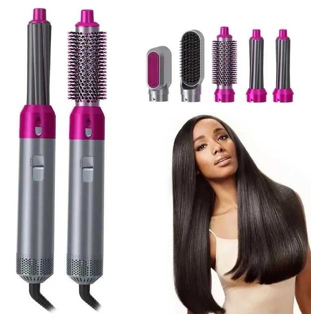 Опт и Розница! Мультистайлер 5 в 1 Hot Air Styler Фен для завивки