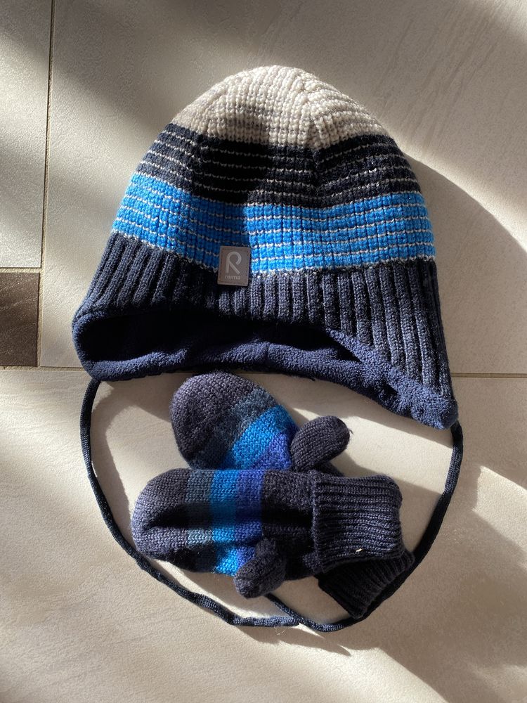 Зимиова шапка Reima і рукавички Lenne