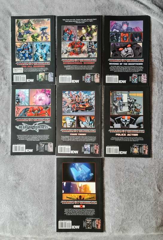 The Transformers IDW - volumes 1-7