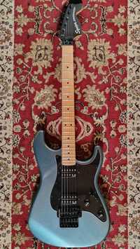 Squier Contemporary Strat HH, Gunmetal Metallic Floyd Rose