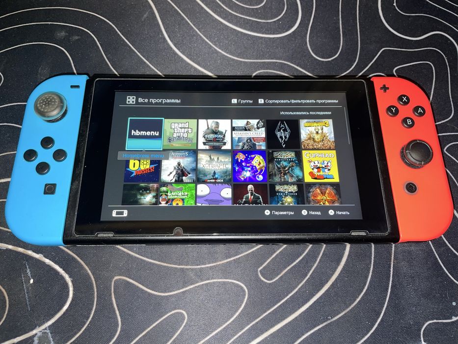 Прош. Nintendo Switch (2 ревізія)