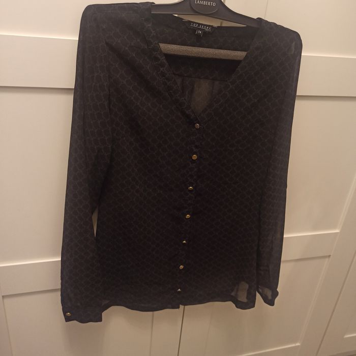 Szyfonowa bluzka Top Secret rozmiar 34