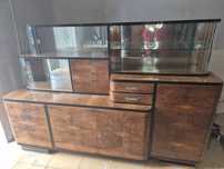 Kredens drewniany z lat 50 tych