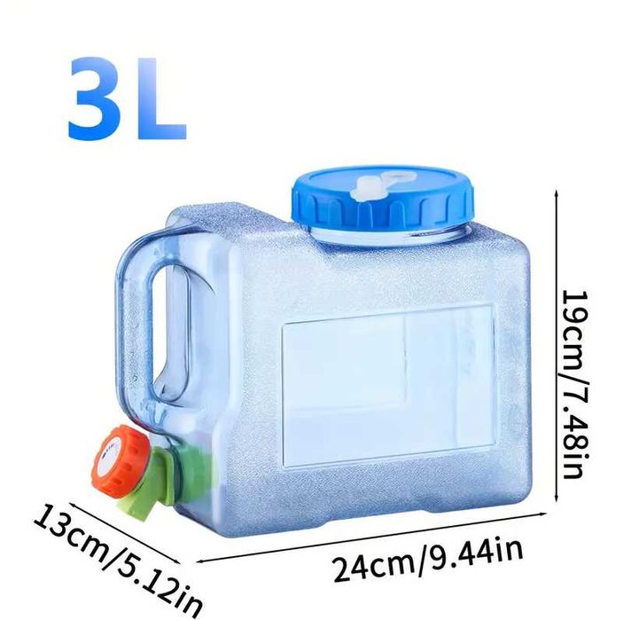Каністри для води (є на 3, 5, 10, 11, 12, 15, 18, 20, 25л) ціна фото 2