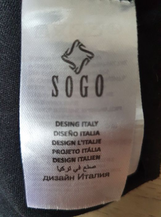 Dres Czarny r. L SOGO Italy Design !!!