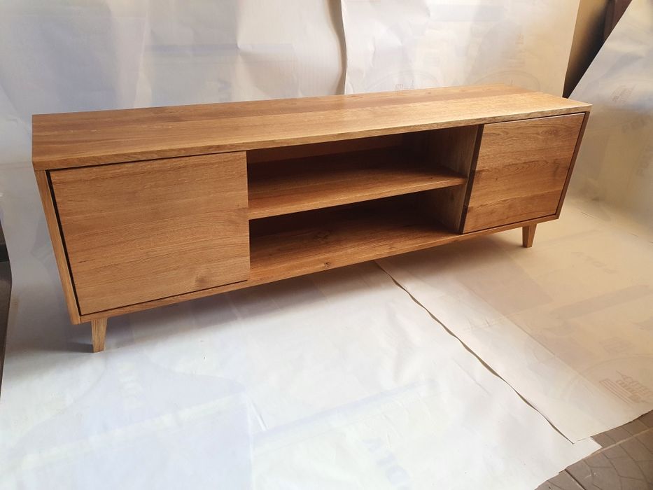 Komoda dębowa RTV