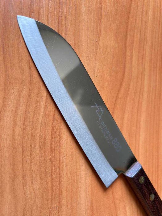 Новый кухонный японский нож Сантоку Densan 880