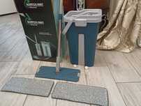 ШВАБРА З ВІДРОМ ЛЕНТЯЙКА EASY MOP комплект для прибирання с ведром