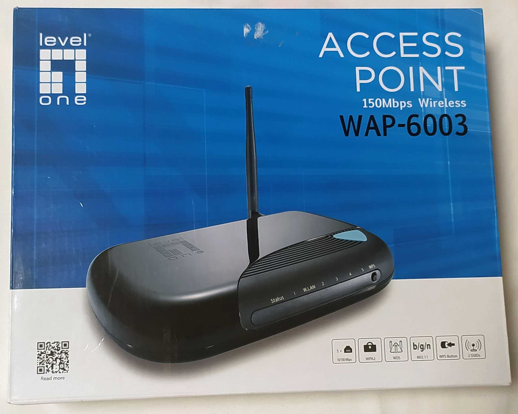 Ponto de Acesso Level One WAP-6003 Wifi-AP 150 Mbps