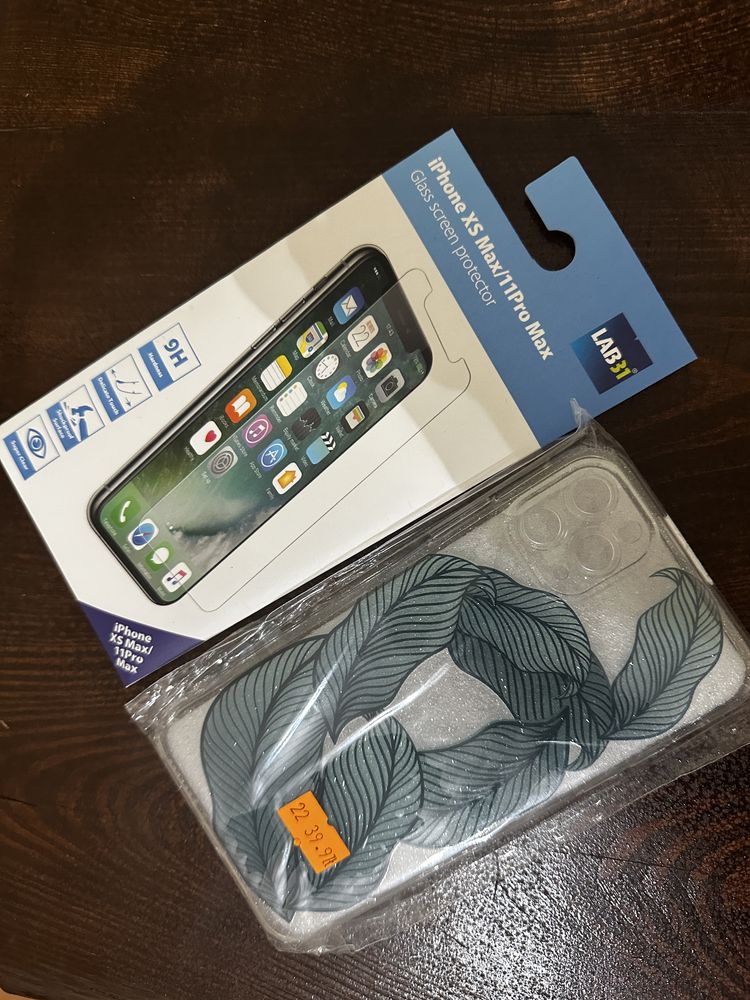 Etui i szkło hartowane IPhone 11 Pro Max