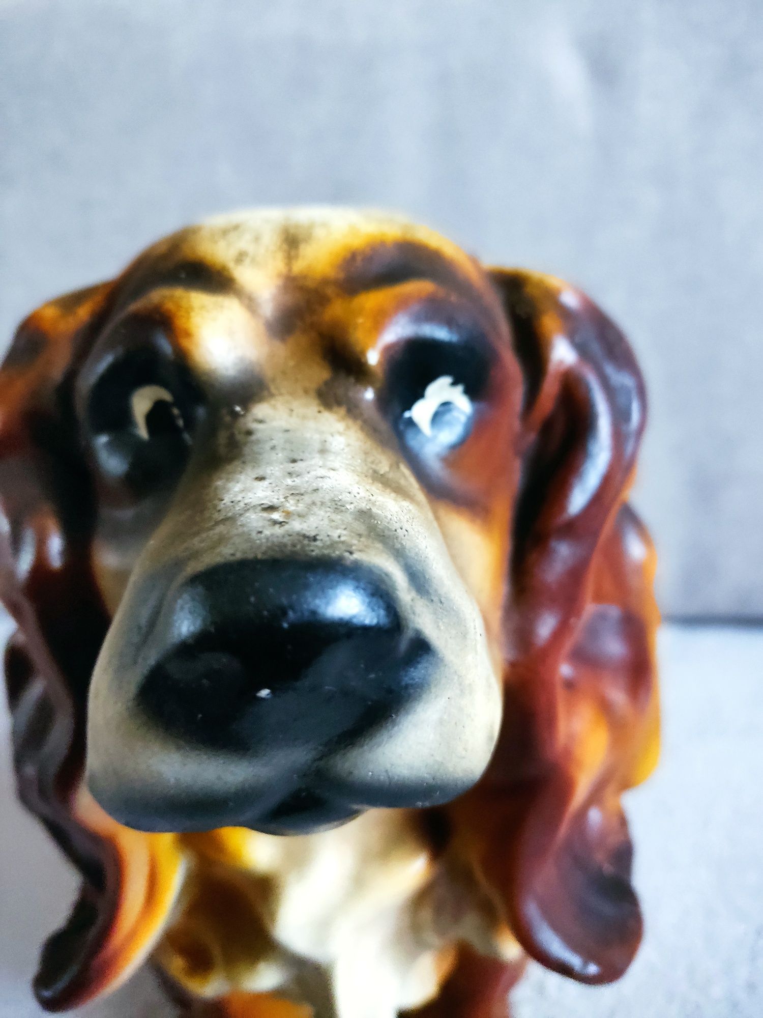 Figurka psa stara kolekcjonerska antyk