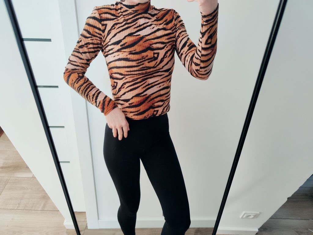 Bluzeczka panterka Zara