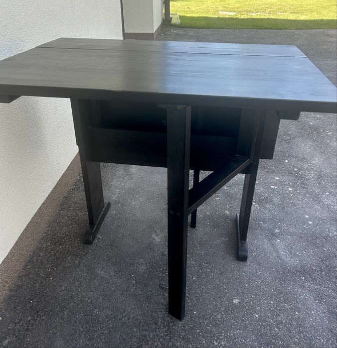 Stół sosnowy kolor wenge