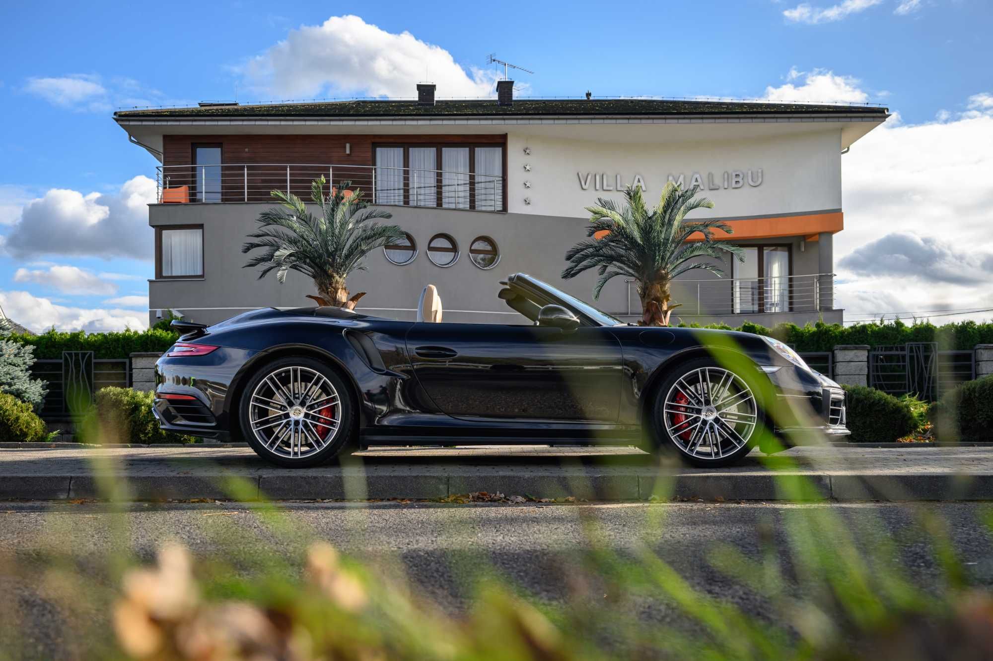 Porsche Turbo Cabrio 540 km, pojedź do ślubu w wyjątkowym stylu.