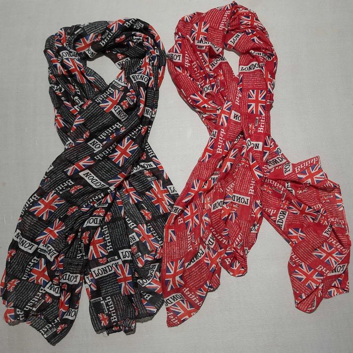 Легкий шарф-палантин Лондон