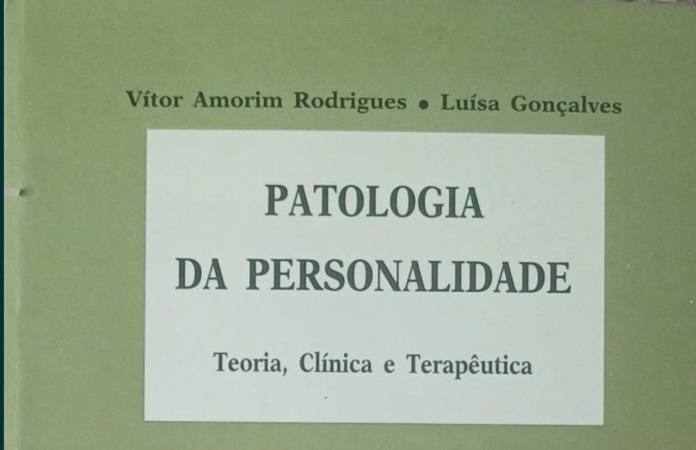 Patologia da Personalidade Excelente Livro Bom estado