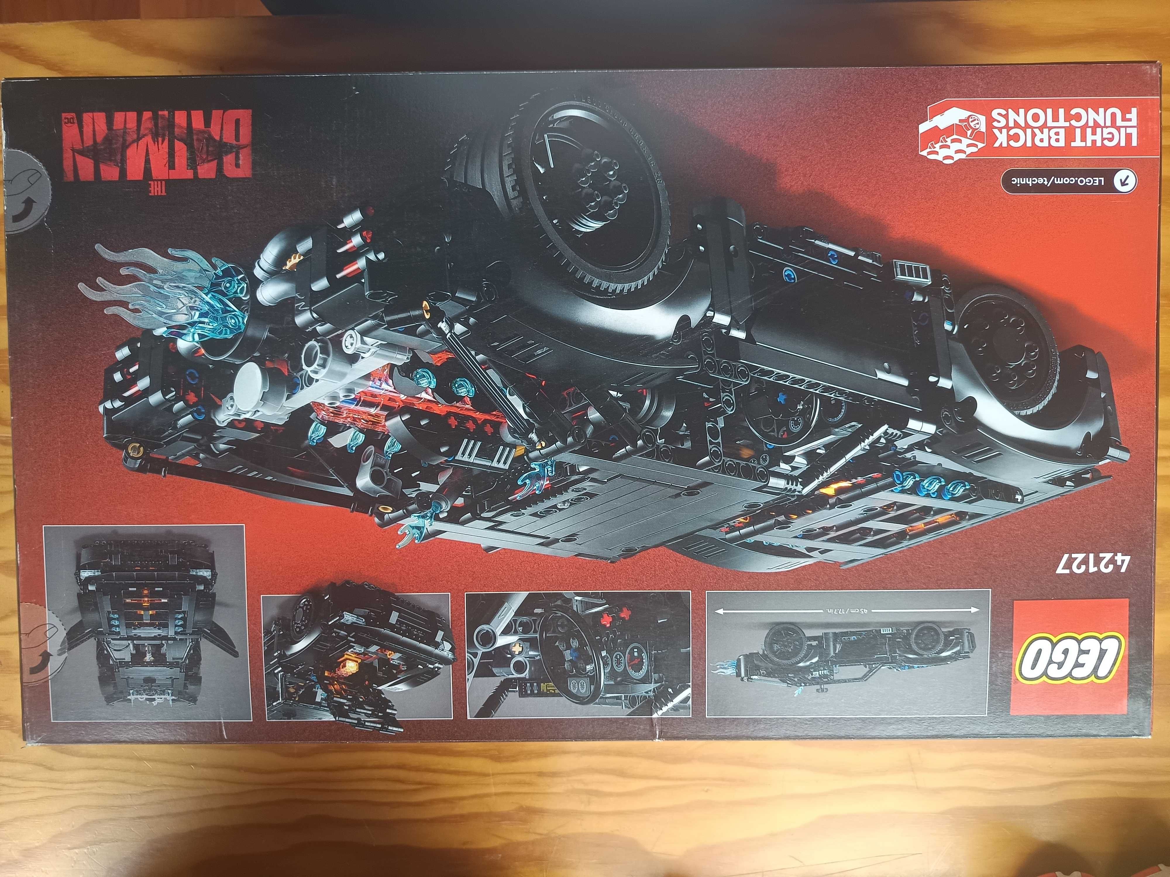Lego texhnoc batmobile