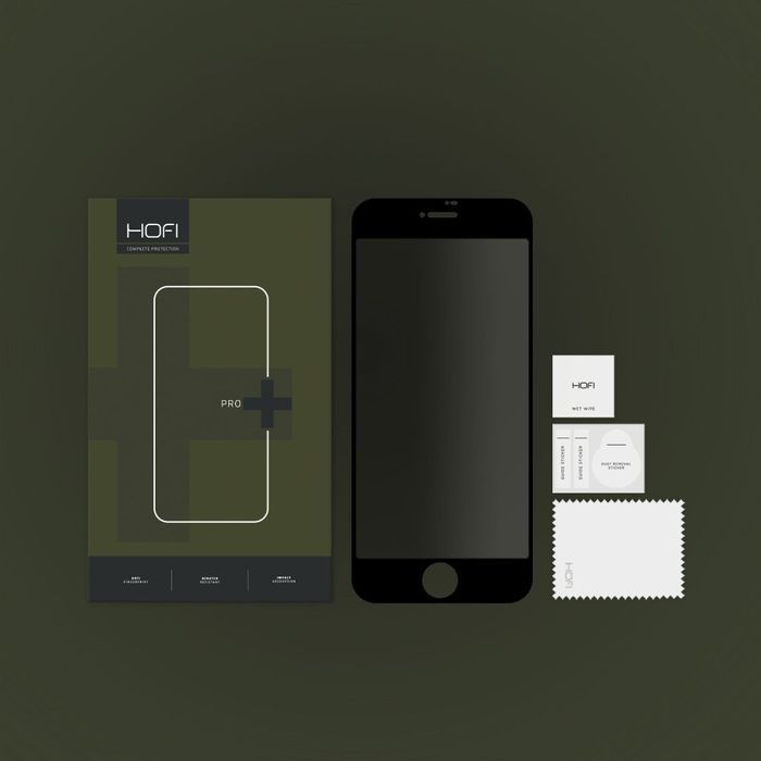 Szkło Hartowane Hofi Anti Spy Glass Pro+ do iPhone 7/8/SE2020/2022