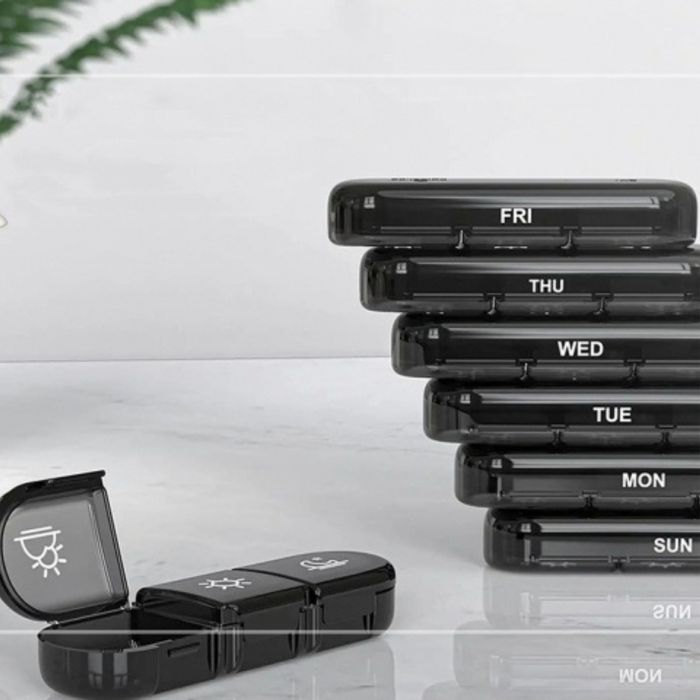 ORGANIZER NA LEKI  Dni Tygodnia Pory Dnia Szufladki Angielski