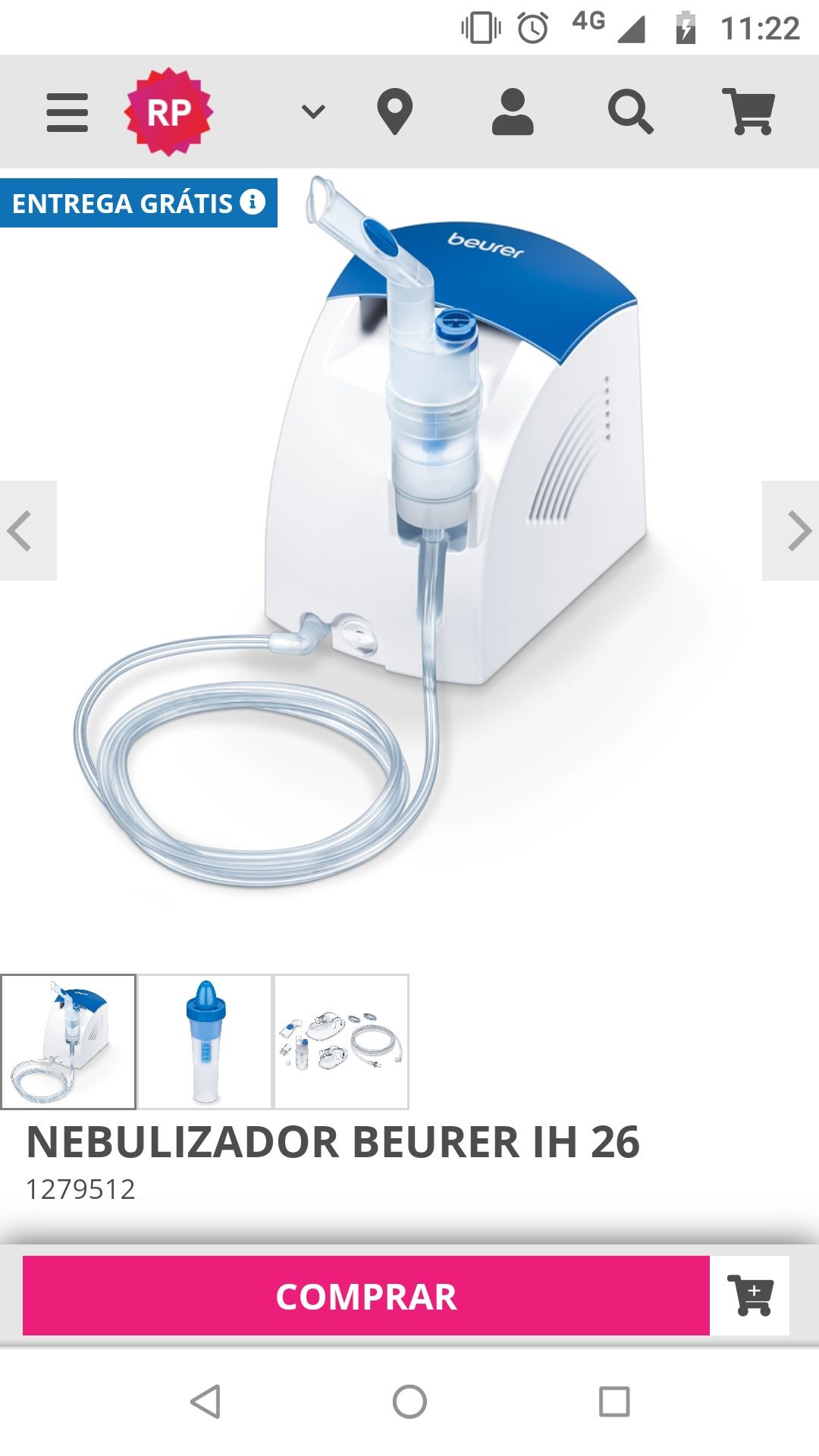 Beurer inhalator( novo)para crianças e adultos