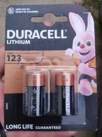 Литиевые батарейки Duracell High Power 123 3 В CR123 / CR123A 2 шт