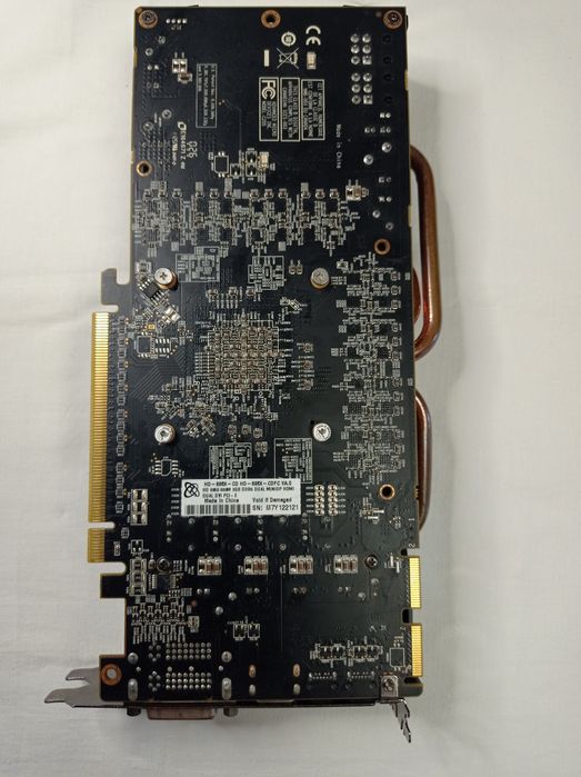 Видеокарта XFX Radeon HD6950 Dual Heatpipe 2GB – на запчасти/ремонт