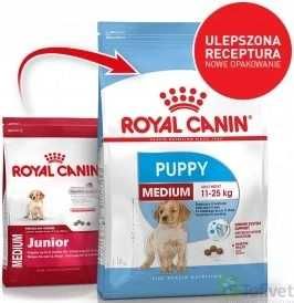 ROYAL CANIN Medium puppy Junior 4 kg karma dla szczeniąt ras Średnich