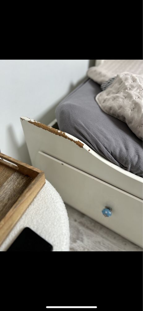 Łóżko Ikea Hemnes rozkladane