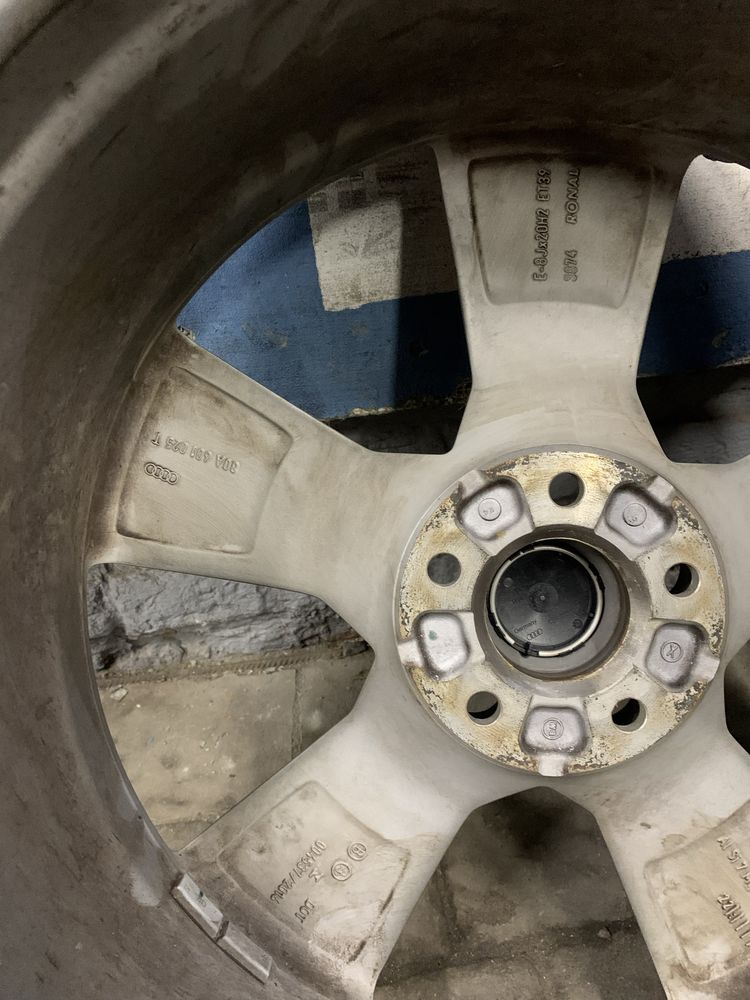 Оригінальні титанові диски Audi 5/112 R20 5*112 20 mercedes volkswagen