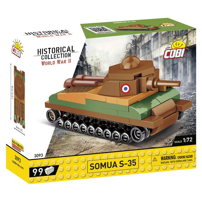 Hc Wwii /3093/ Somua S-35 99 Kl.