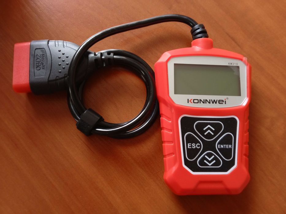 Діагностичний автосканер KONNWEI 310, CAN OBDII + EOBD