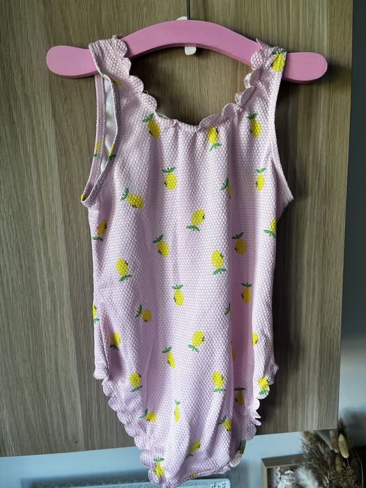 Strój kąpielowy w cytrynki rozmiar 128