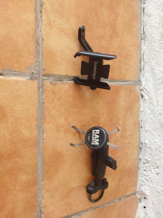 Suporte para telemóvel USB carregador bike charger para mota